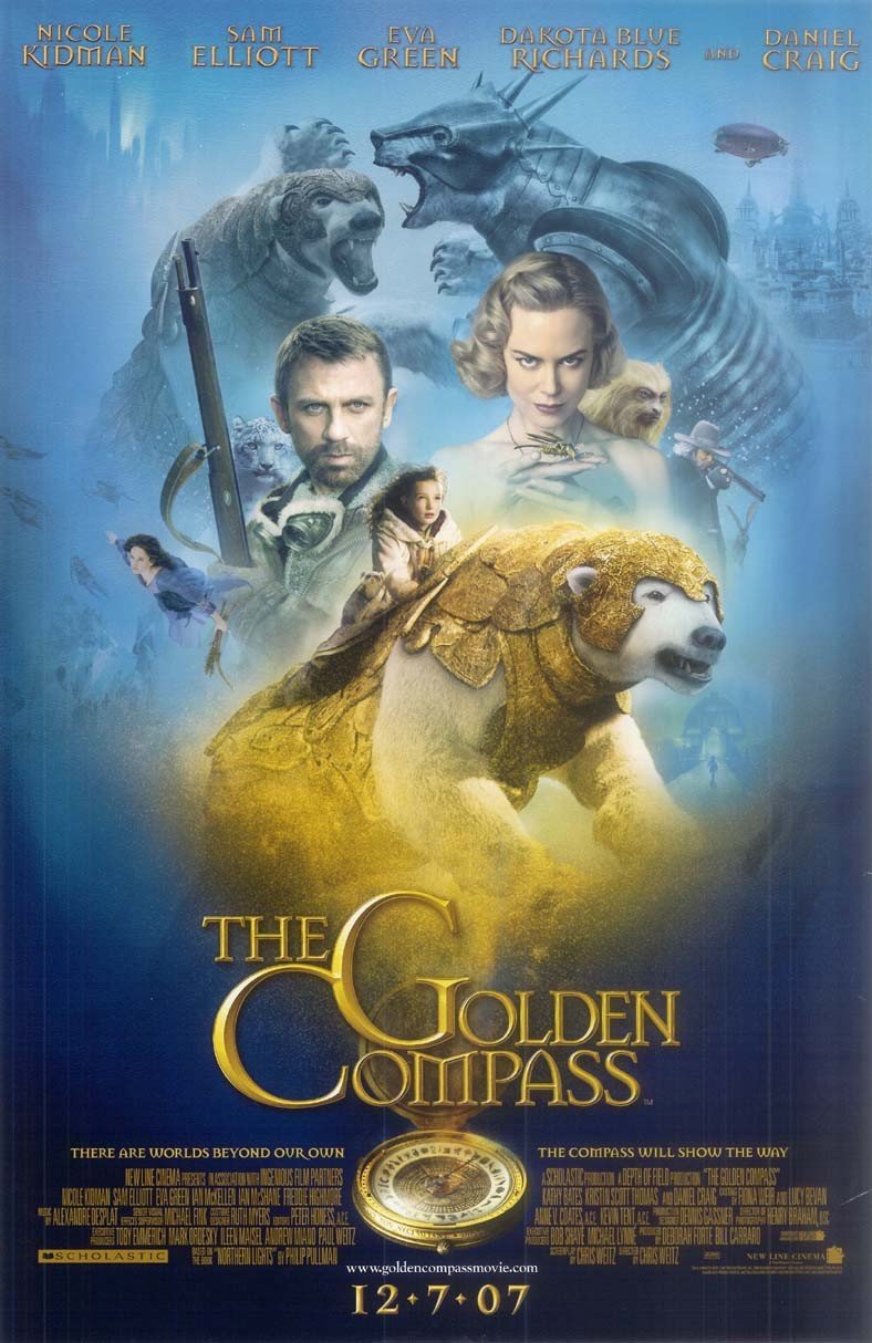 Daniel Craig GOLDEN COMPASS Nicole Kidman original studio movie poster 11x17