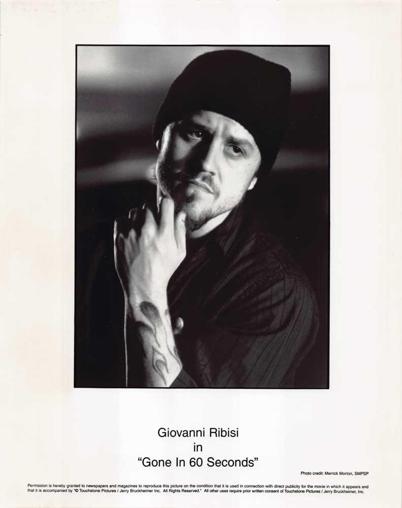 Giovanni Ribisi GONE IN 60 SECONDS original press photo 2000