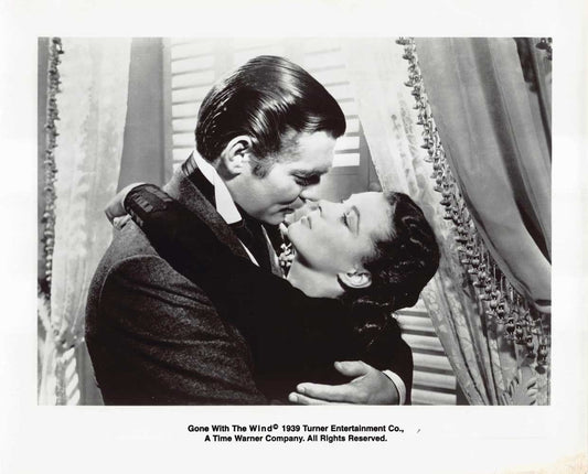 Clark Gable GONE WITH THE WIND Vivien Leigh original press photo 1990's