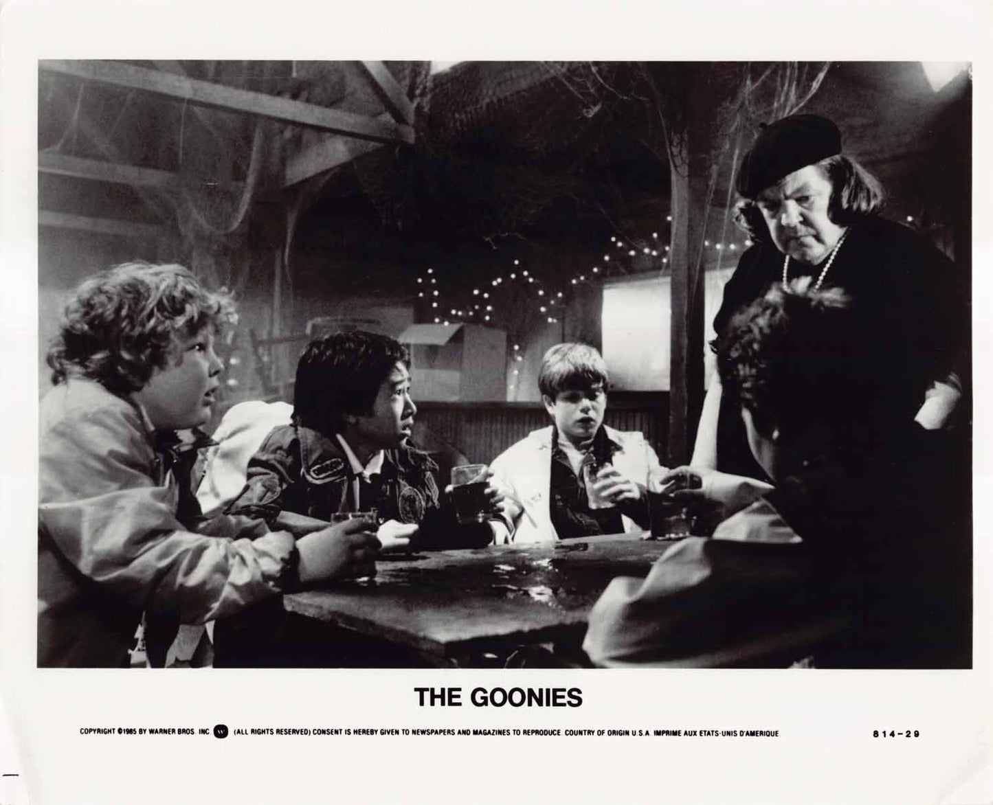 Sean Astin GOONIES Josh Brolin 1985 original 8x10 press photos