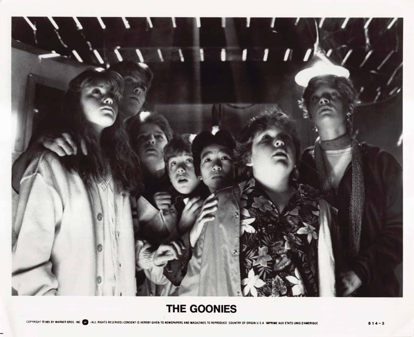 Sean Astin GOONIES Josh Brolin 1985 original 8x10 press photos