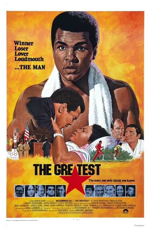 Muhammad Ali THE GREATEST Ernest Borgnine movie poster 11x17
