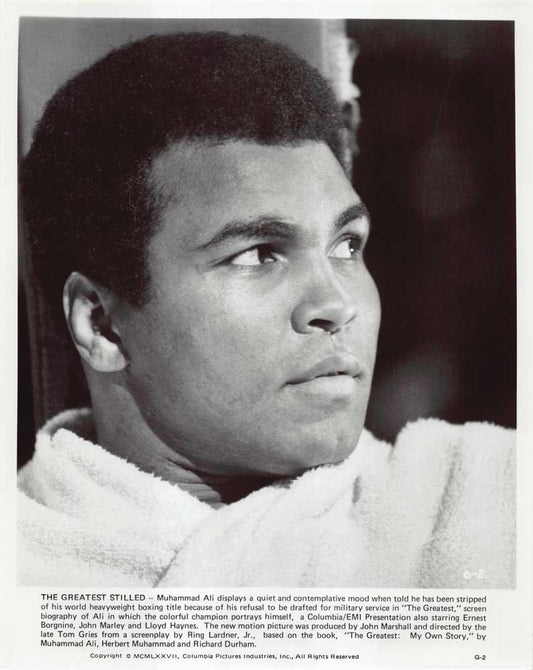Muhammad Ali THE GREATEST MY OWN STORY original 8x10 press photos 1977