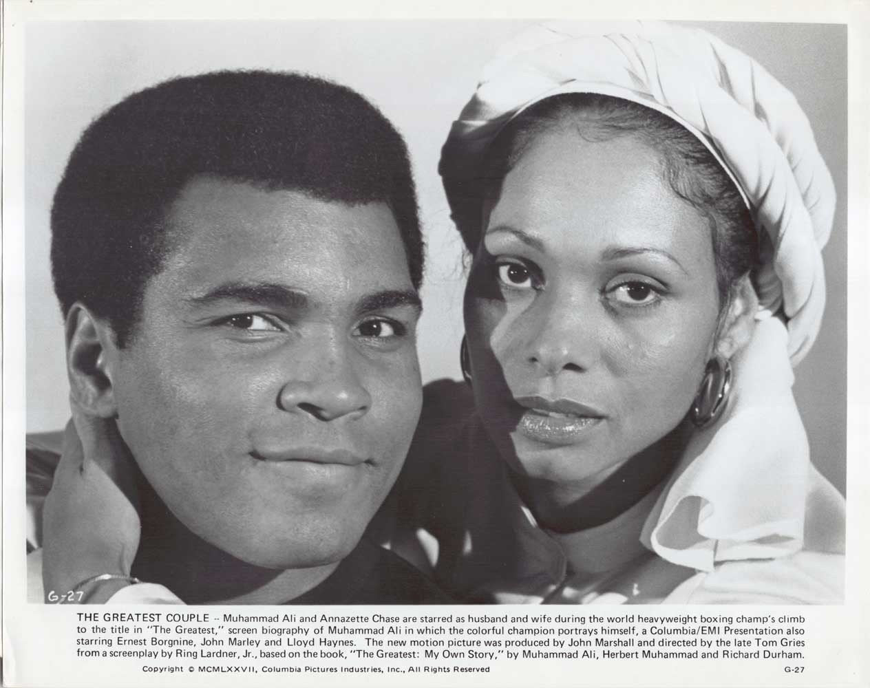 Muhammad Ali THE GREATEST MY OWN STORY original 8x10 press photos 1977