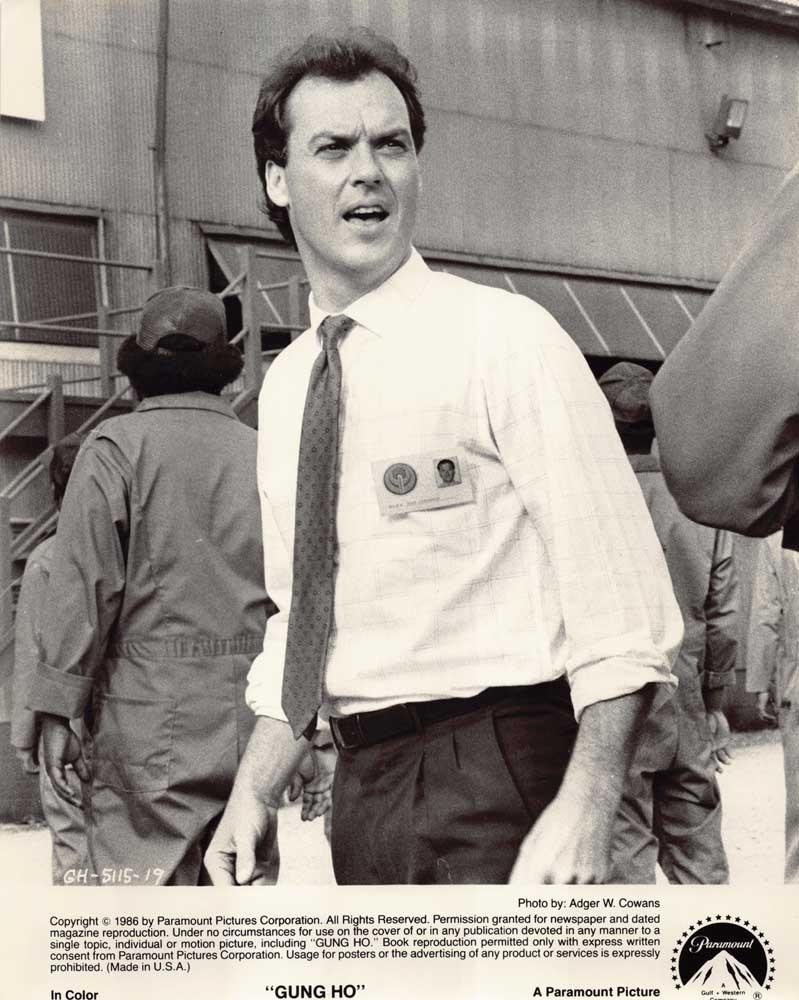 Michael Keaton GUNG HO George Wendt Mimi Rogers original 8x10 press photos 1986
