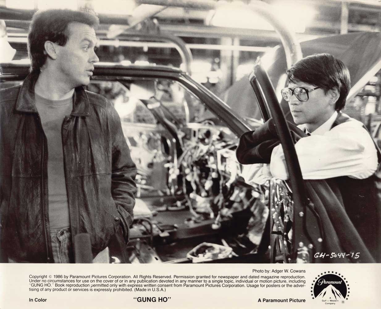 Michael Keaton GUNG HO George Wendt Mimi Rogers original 8x10 press photos 1986
