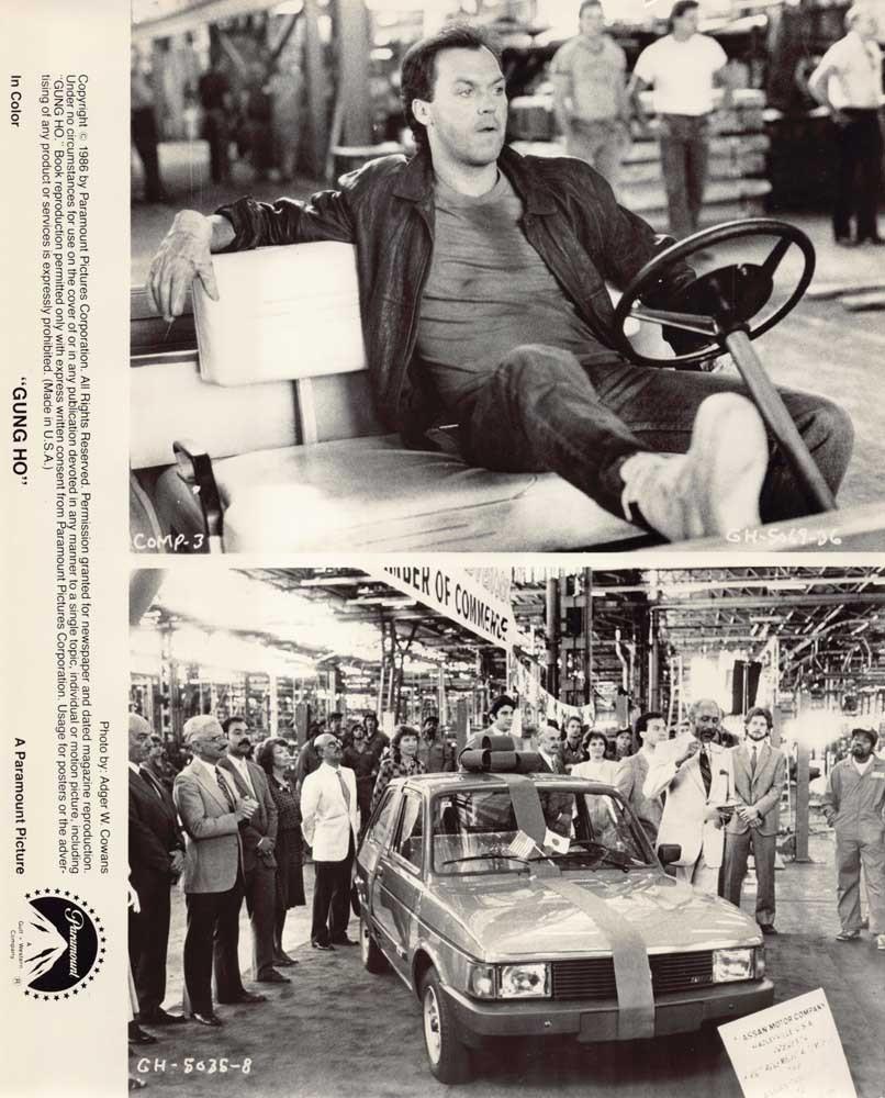 Michael Keaton GUNG HO George Wendt Mimi Rogers original 8x10 press photos 1986
