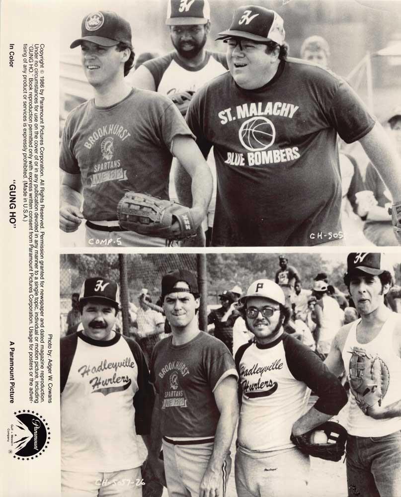 Michael Keaton GUNG HO George Wendt Mimi Rogers original 8x10 press photos 1986