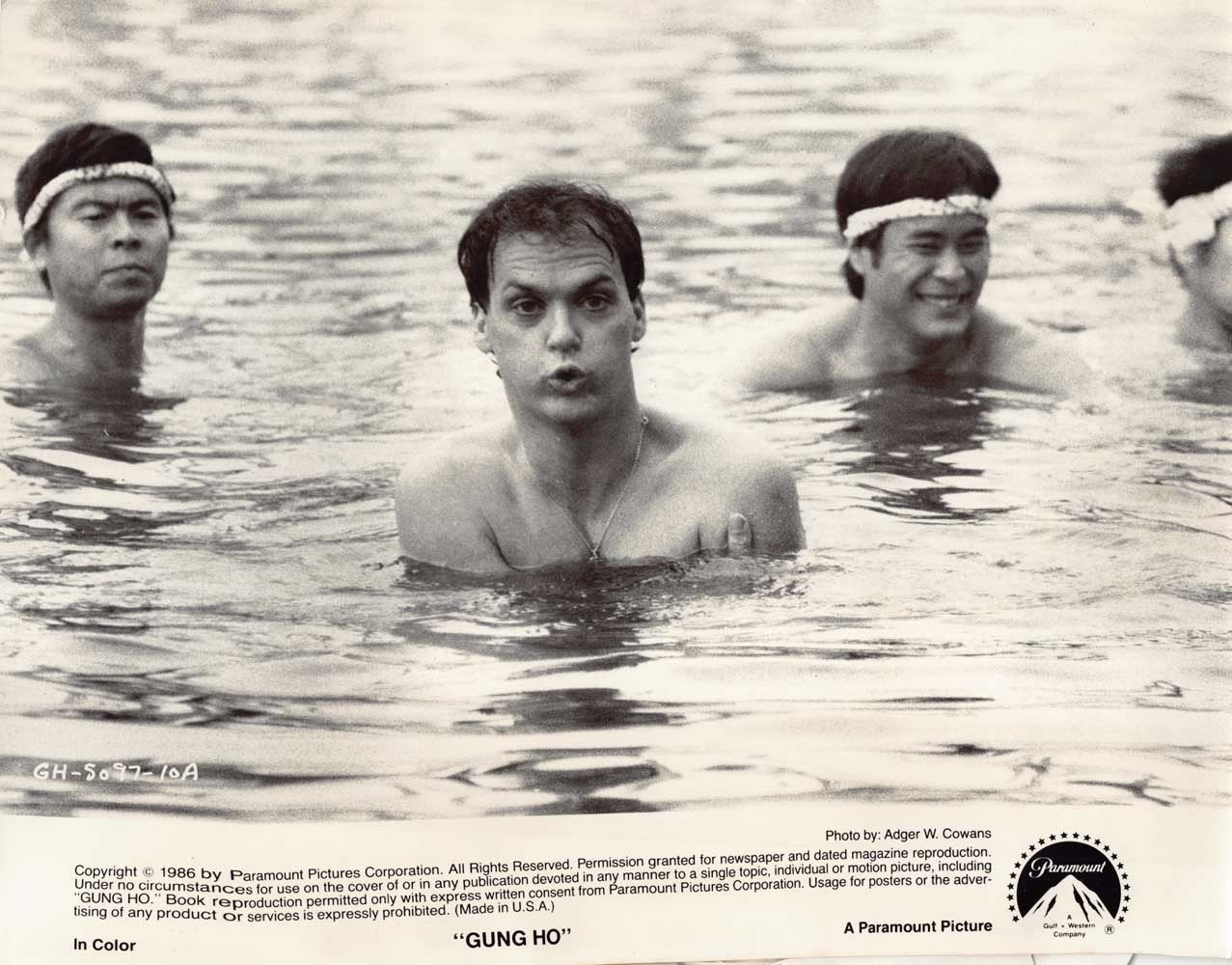 Michael Keaton GUNG HO George Wendt Mimi Rogers original 8x10 press photos 1986