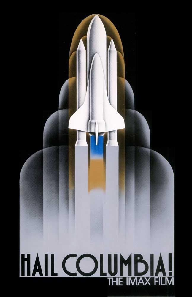 Imax HAIL COLUMBIA! movie poster 11x17