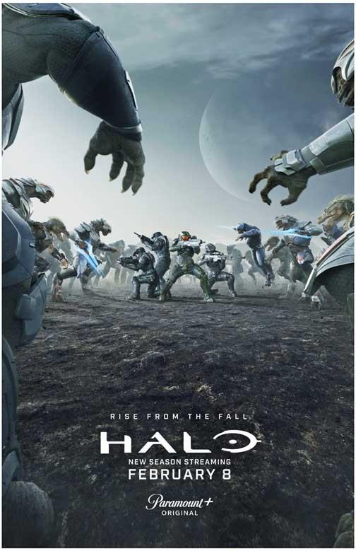 Pablo Schreiber HALO battle television poster 11x17 S2