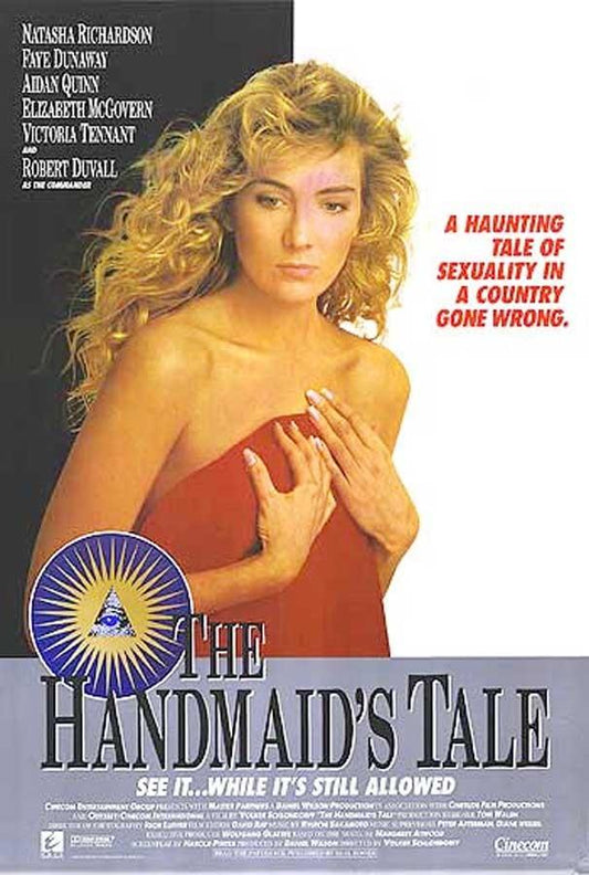 Natasha Richardson THE HANDMAID'S TALE Robert Duvall original 27x40 movie poster