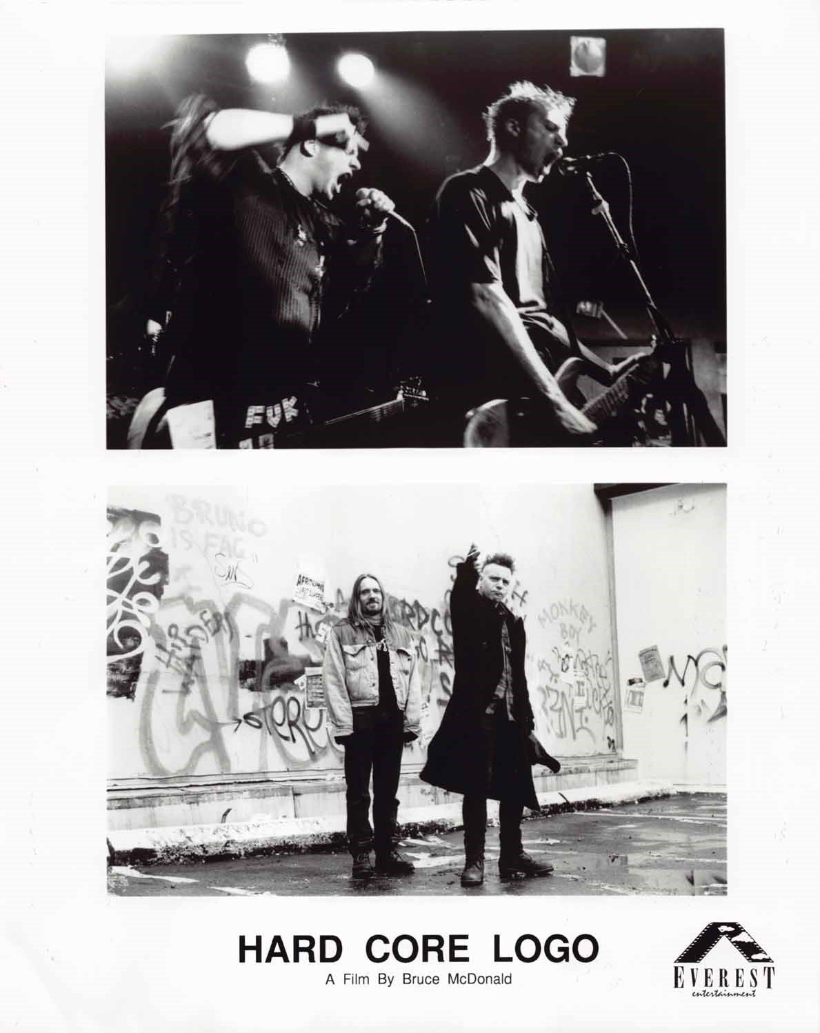 Callum Keith Rennie HARD CORE LOGO Hugh Dillon 1996 original 8x10 press photos