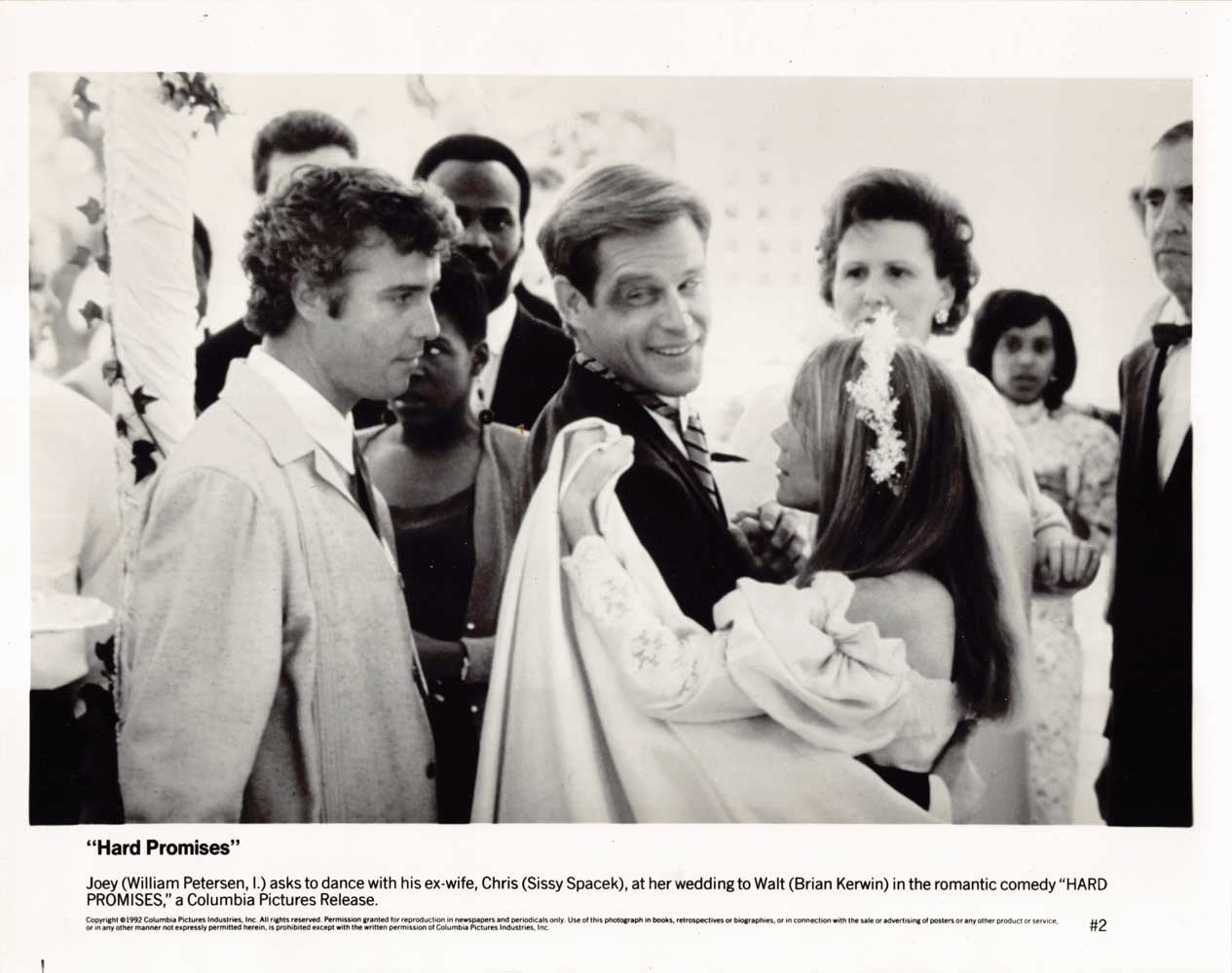 William Petersen HARD PROMISES Sissy Spacek Kerwin original press photo 1991