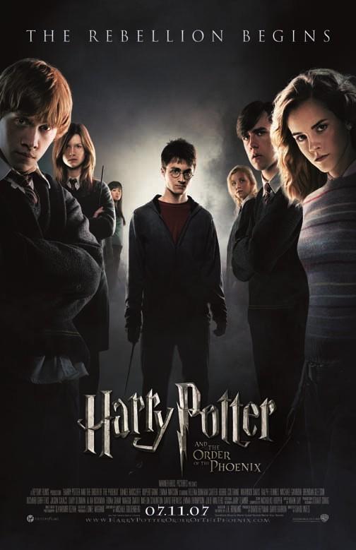 HARRY POTTER AND THE ORDER OF THE PHOENIX movie poster 11x17