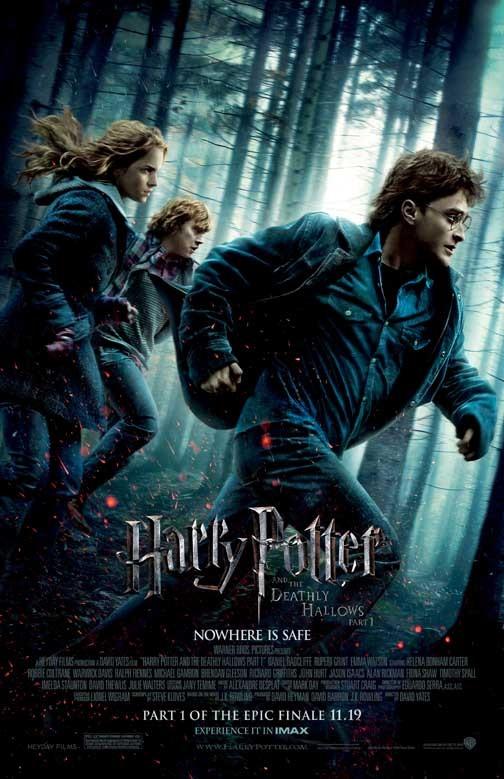 HARRY POTTER AND THE DEATHLY HALLOWS PART 1 movie poster 11x17