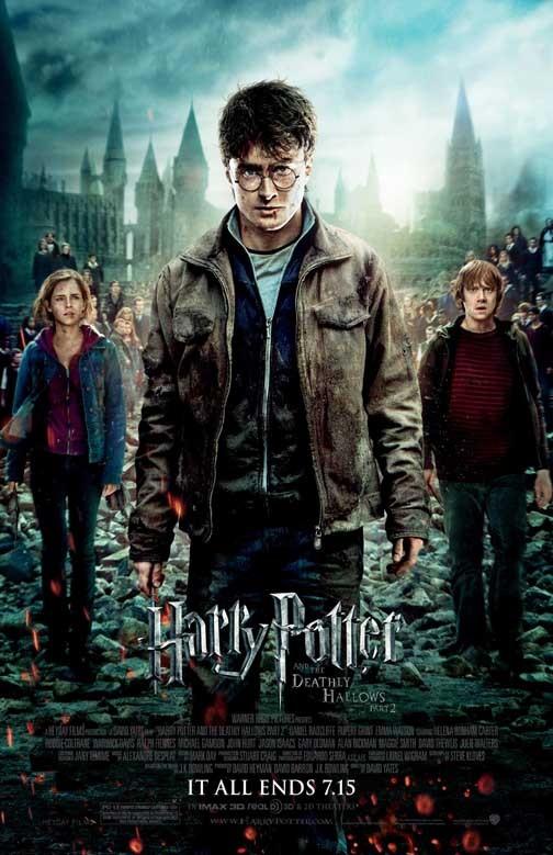 HARRY POTTER AND THE DEATHLY HALLOWS PART 2 movie poster 11x17
