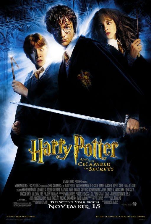 HARRY POTTER CHAMBER OF SECRETS original d/sided movie poster 27x40
