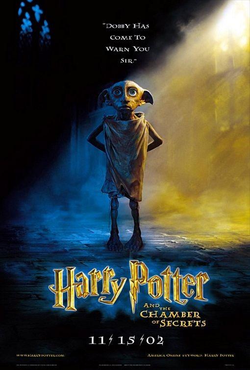 Dobby HARRY POTTER CHAMBER OF SECRETS original DS advance movie poster 27x40