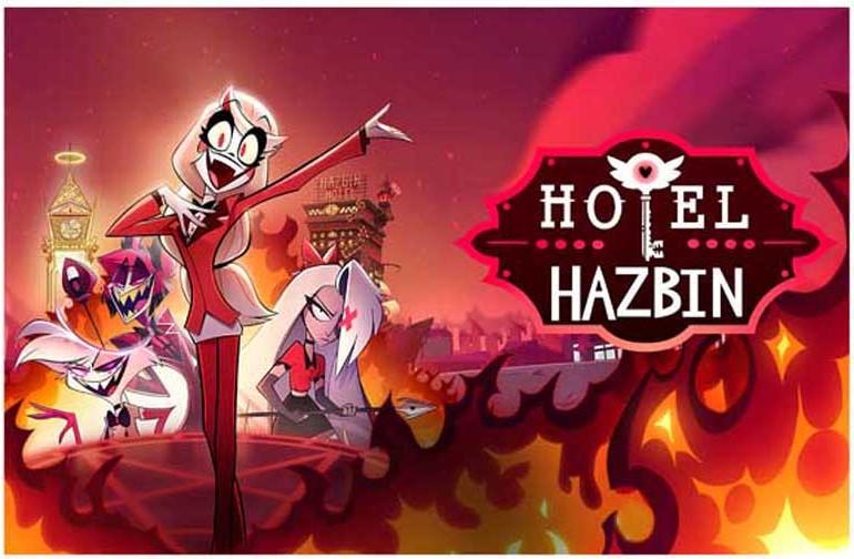 Prime HAZBIN HOTEL cast movie poster 17x11