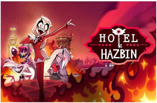 Prime HAZBIN HOTEL cast movie poster 17x11