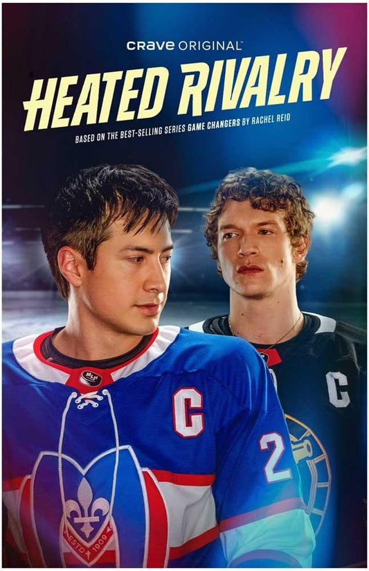 Hudson Williams HEATED RIVALRY Connor Storrie promo poster 11x17 NHL
