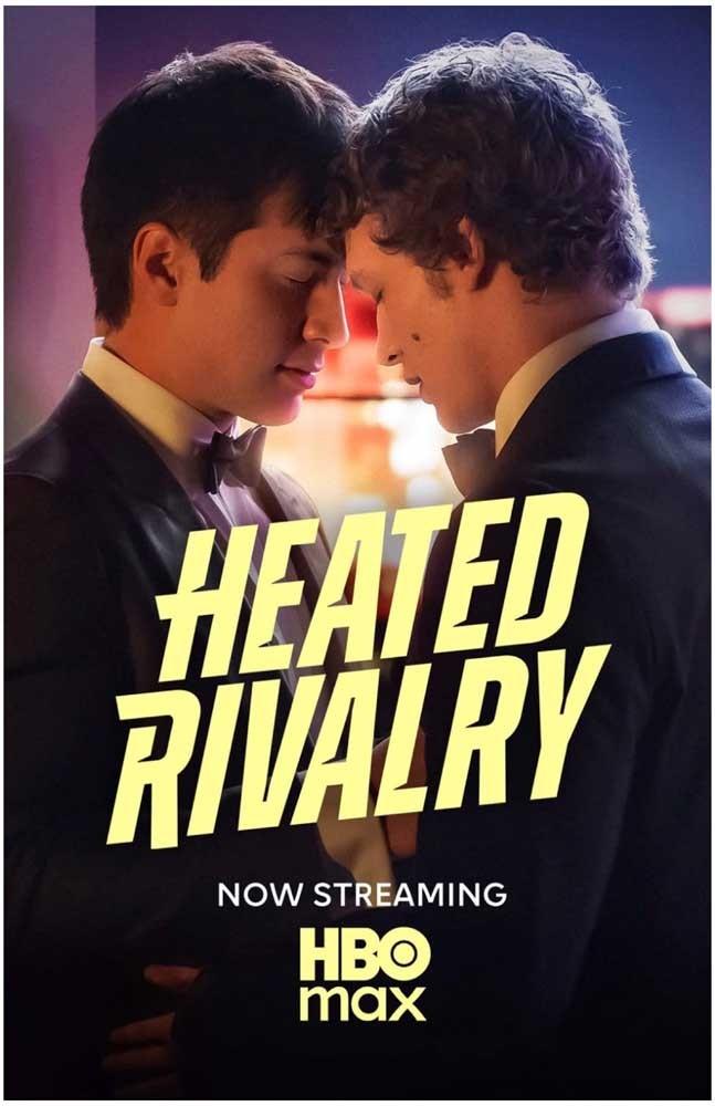 Hudson Williams HEATED RIVALRY Connor Storrie tuxedos promo poster 11x17 NHL