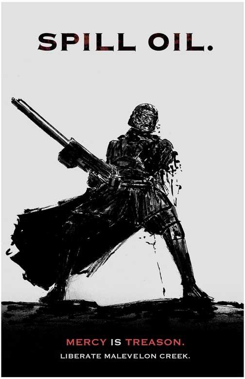 HELLDIVERS 2 "Spill Oil" video game poster 11x17