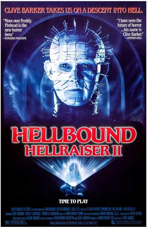 Ashley Laurence HELLBOUND HELLRAISER 2 Claire Higgins movie poster 11x17