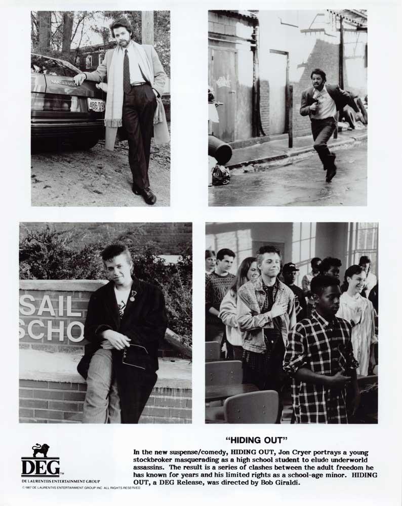 Jon Cryer HIDING OUT Annabeth Gish original 8x10 press photos 1987
