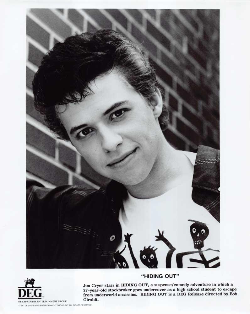 Jon Cryer HIDING OUT Annabeth Gish original 8x10 press photos 1987