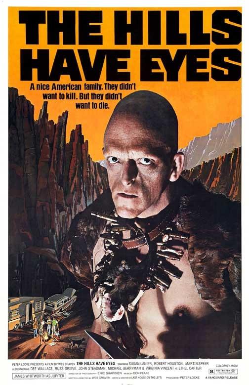 Michael Berryman HILLS HAVE EYES Dee Wallace movie poster 11x17