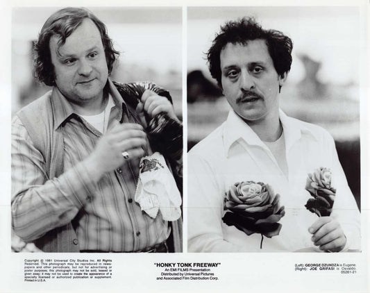Joe Grifasi HONKY TONK FREEWAY George Dzundza original 10x8 press photo 1981