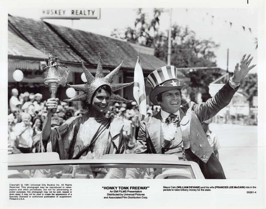 William Devane HONKY TONK FREEWAY Frances Lee McCain original 10x8 press photo