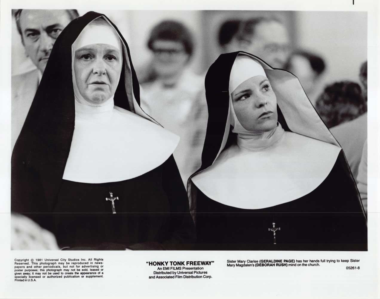 Geraldine Page HONKY TONK FREEWAY Deborah Rush original 10x8 press photo 1981