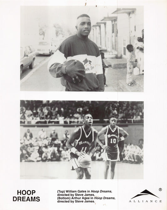William Gates HOOP DREAMS Arthur Agee original 8x10 press photos 1994