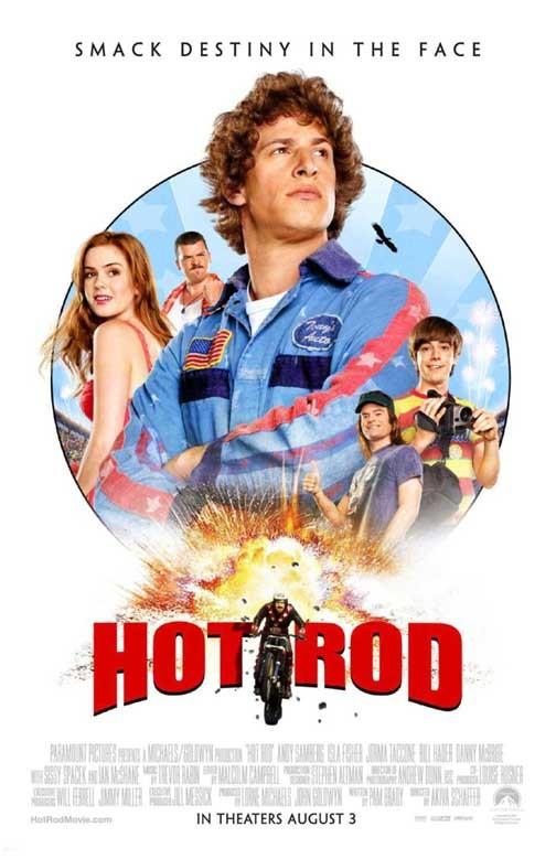 Andy Samberg HOT ROD Isla Fisher movie poster 11x17