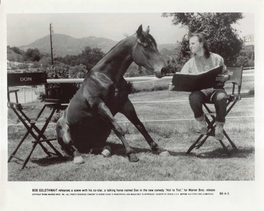 Bobcat Goldthwait HOT TO TROT original 8x10 press photo 1988