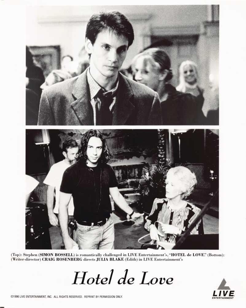 Saffron Burrows HOTEL DE LOVE Aden Young original 8x10 press photos 1996
