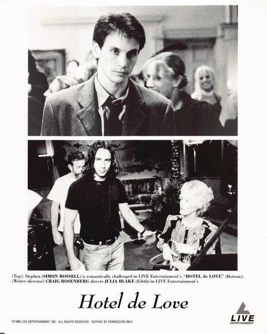 Saffron Burrows HOTEL DE LOVE Aden Young original 8x10 press photos 1996