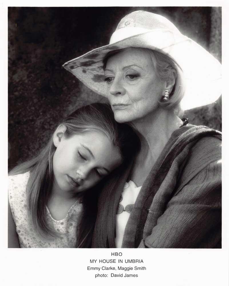 Emmy Clarke MY HOUSE IN UMBRIA Maggie Smith original 8x10 press photo HBO