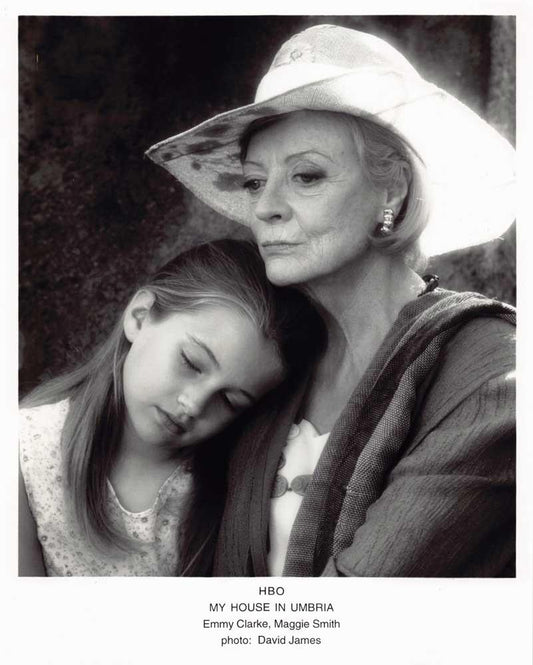 Emmy Clarke MY HOUSE IN UMBRIA Maggie Smith original 8x10 press photo HBO