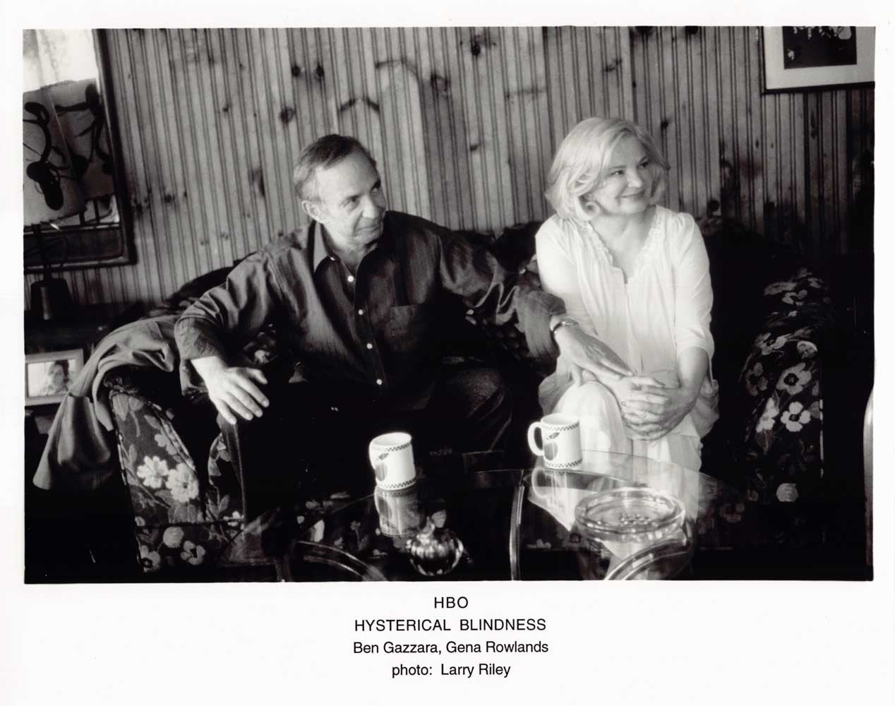 Ben Gazzara HBO's HYSTERICAL BLINDNESS Gena Rowlands original 10x8 photo 2001