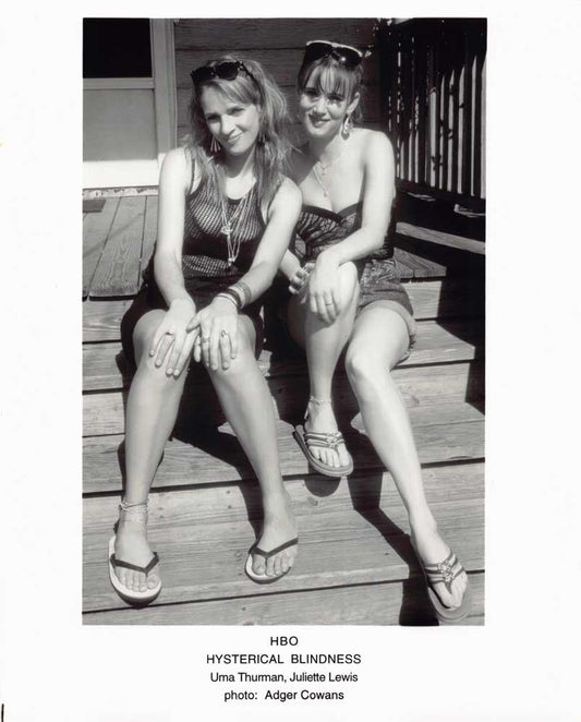 Uma Thurman HBO's HYSTERICAL BLINDNESS Juliette Lewis original 8x10 photo 2001