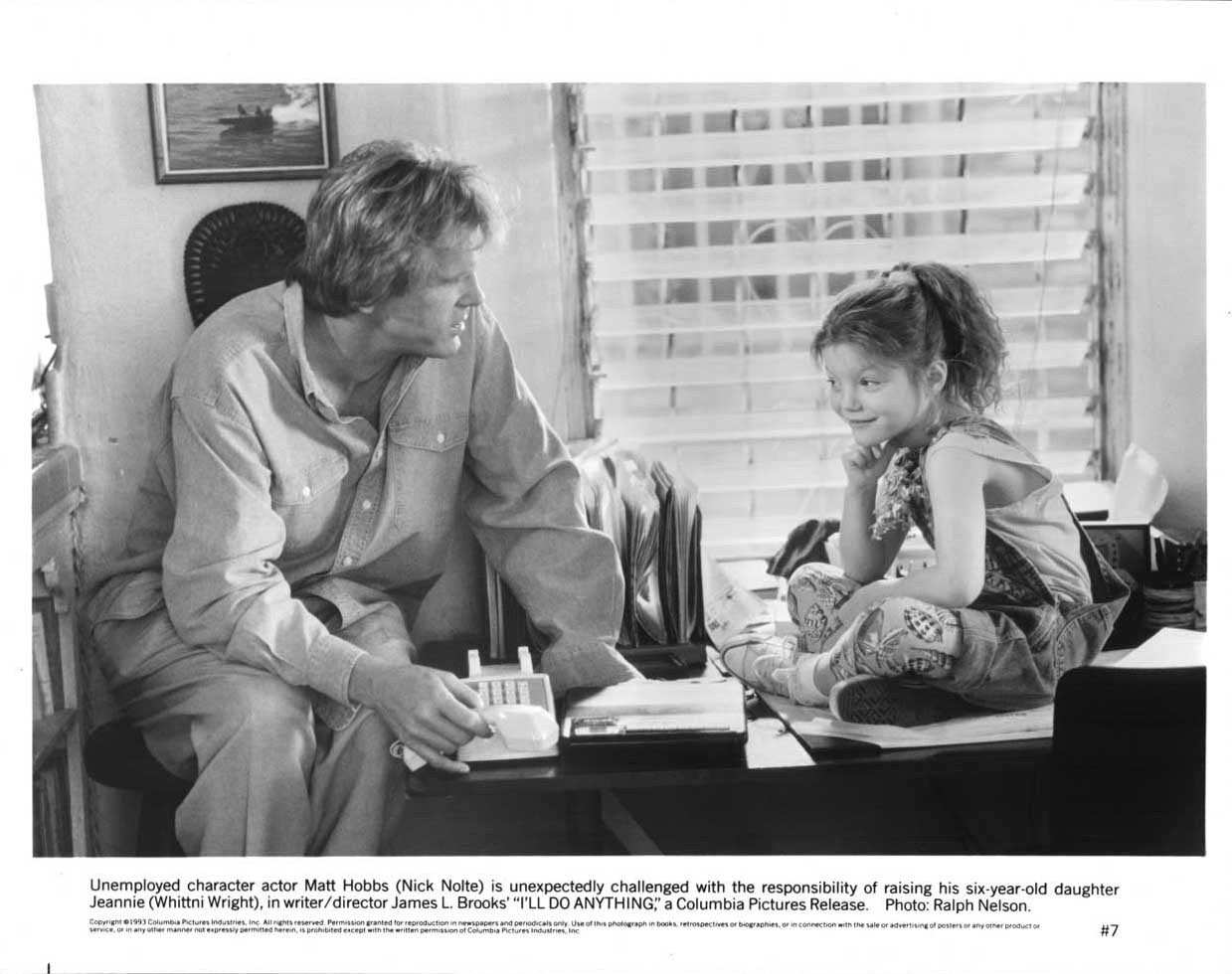 Nick Nolte I'LL DO ANYTHING Albert Brooks original 10x8 press photos 1993