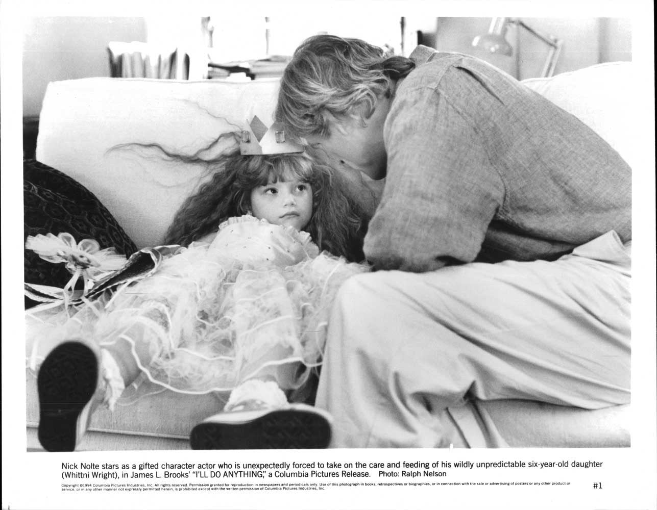 Nick Nolte I'LL DO ANYTHING Albert Brooks original 10x8 press photos 1993