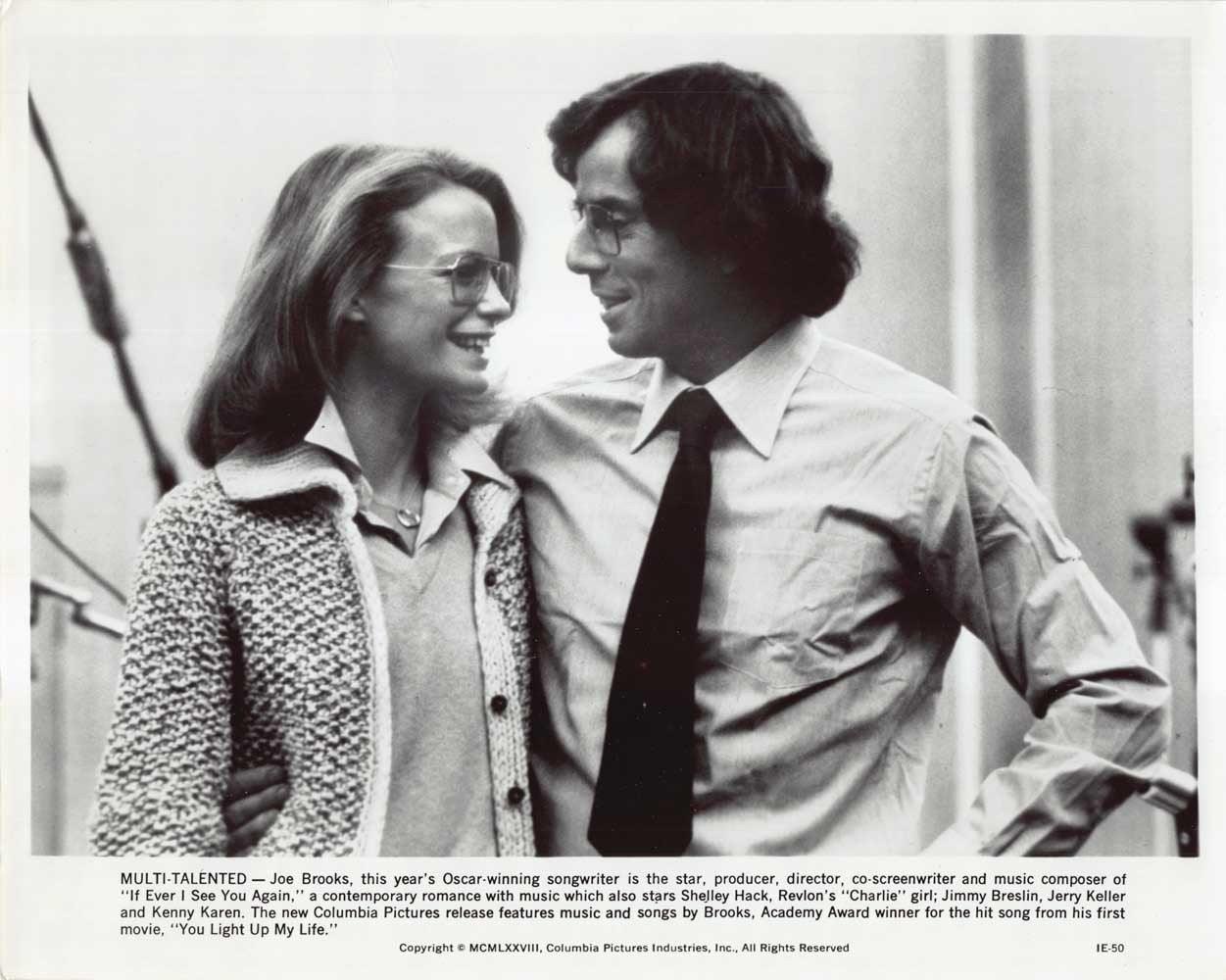 Shelley Hack IF I EVER SEE YOU AGAIN Joe Brooks original 8x10 press photos 1978