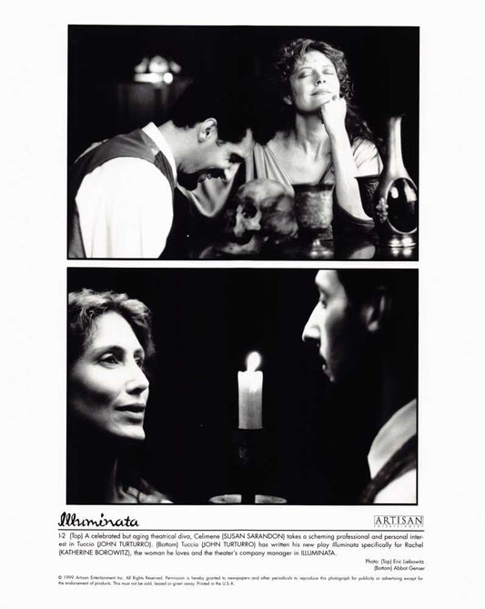 Susan Sarandon ILLUMINATA John Turturro original 8x10 press photo 1999