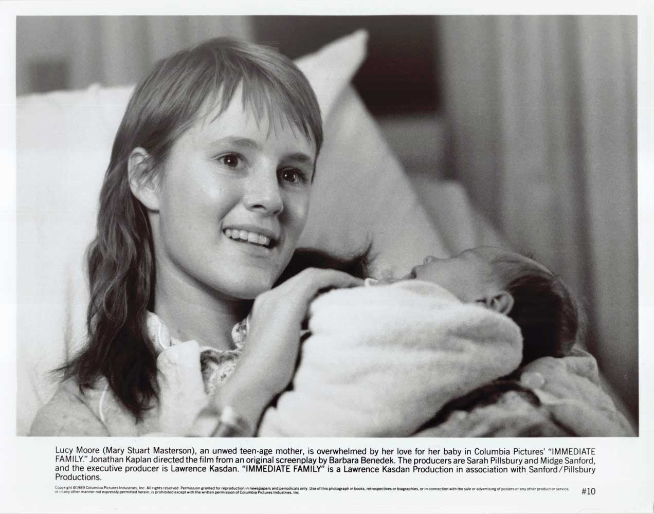 Mary Stuart Masterson IMMEDIATE FAMILY original 10x8 press photo 1989