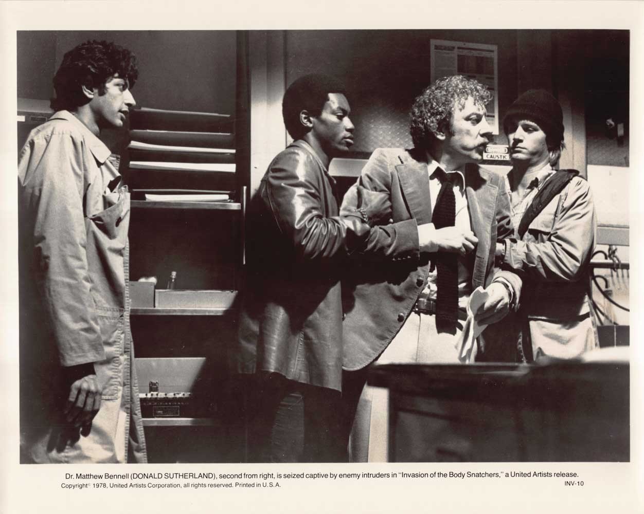 Leonard Nimoy INVASION OF THE BODY SNATCHERS Donald Sutherland original photos